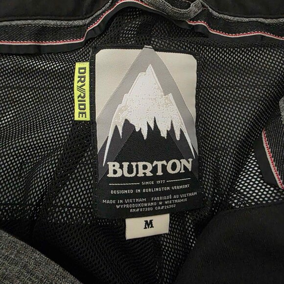 Burton Dry Ride Snowboarding Pants - Picture 1 of 4